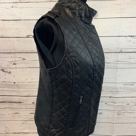 Apt. 9 Faux Leather Vest Medium NWT - Picture 5 of 8